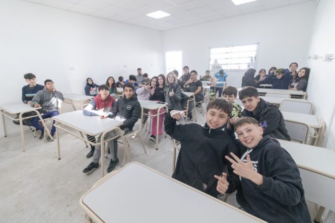 Se inauguraron cuatro aulas nuevas de la Escuela Técnica N° 1 de Santa Teresita