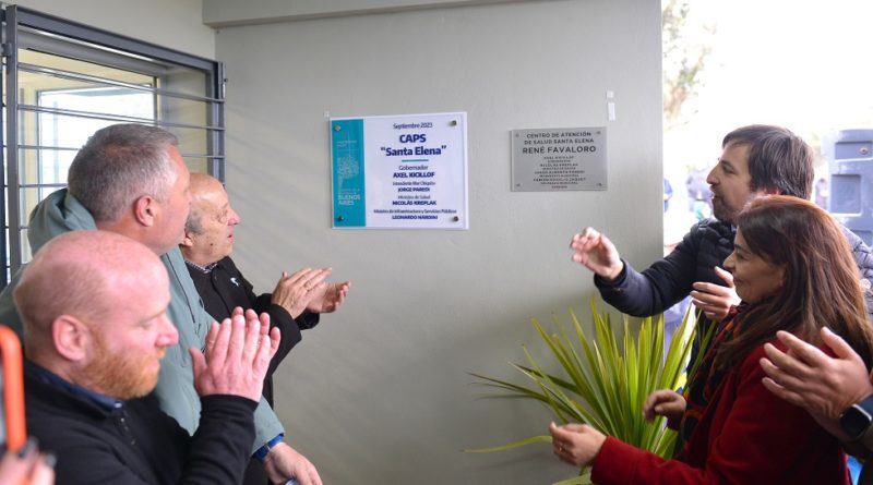 kreplak y paredi inauguraron un nuevo centro de salud en mar chiquita
