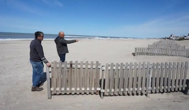 Villa Gesell: Nuevos enquinchados para preservar el litoral costero