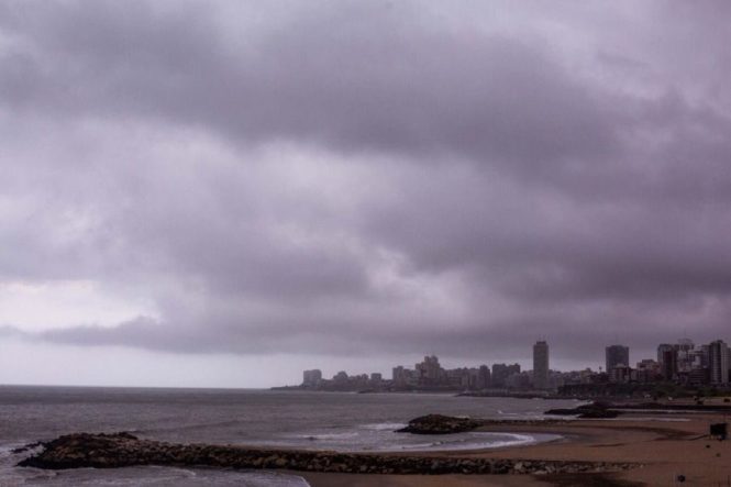 Mar del Plata: Alerta amarillo con ráfagas que pueden llegar a 70 kilómetros por hora