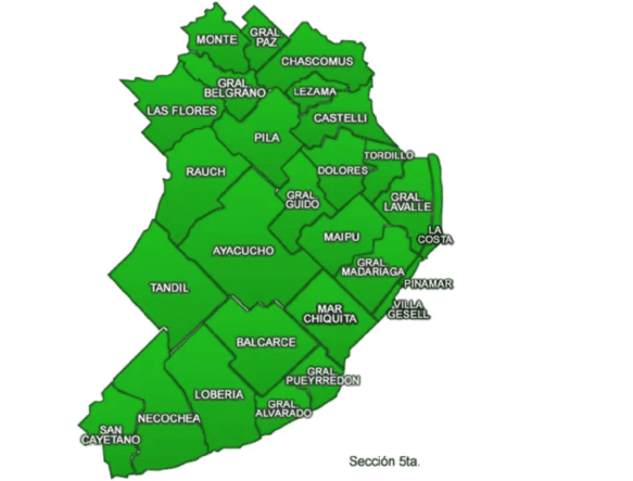 RESULTADOS DE LA QUINTA SECCIÓN ELECTORAL