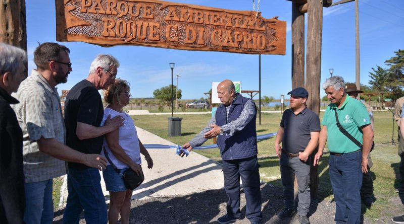 en mar chiquita paredi inauguro un parque ambiental 2