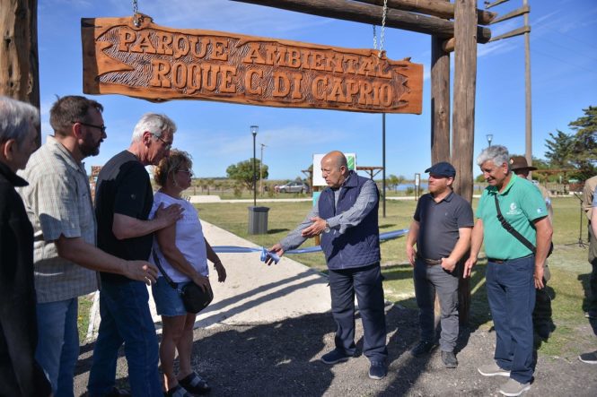 Mar Chiquita: Paredi inauguró un Parque Ambiental
