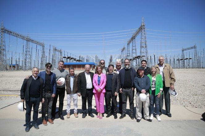 Kicillof inauguró la nueva Estación Transformadora Vivoratá