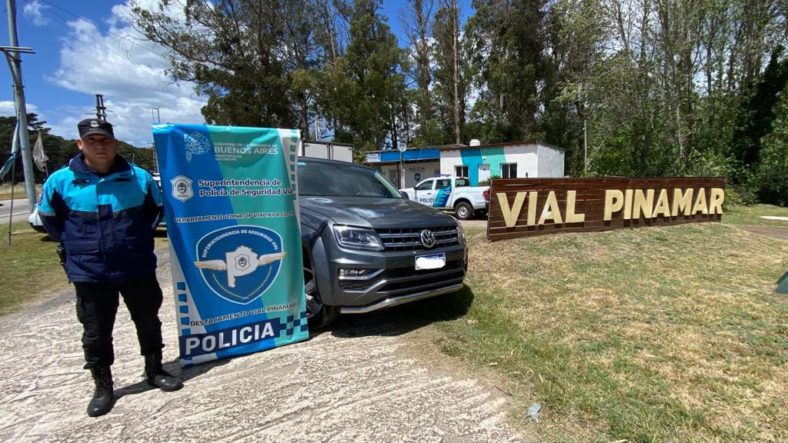 PERSECUCION Y DETENCION EN PINAMAR: SECUESTRAN CAMIONETA ROBADA EN LA COSTA.