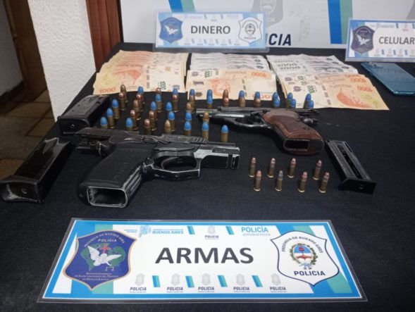 Drogas en La Costa: desbaratan banda con cocaina y armas