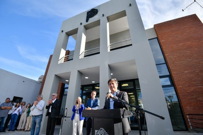 Kicillof inauguró la Casa de la Provincia en General Belgrano