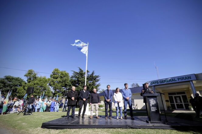 Kicillof inauguró la ampliación del Centro de Atención Primaria de la Salud de General Pirán