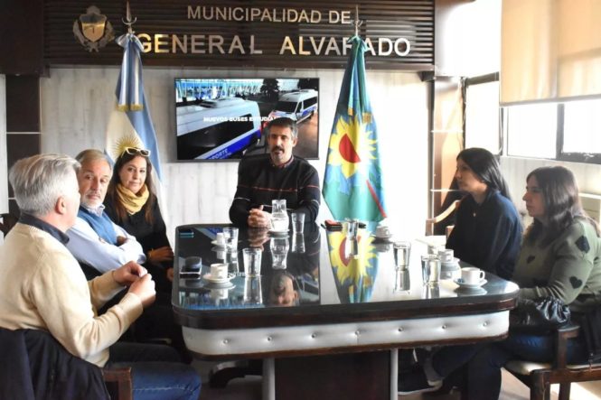Gral. Alvarado: Reunión con funcionarios del Ministerio de trabajo PBA