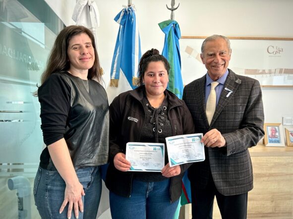 Una mujer de Santa Teresita será la primera maquinista vial de la Municipalidad de la Costa