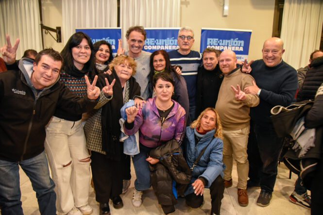 Paredi y Wini acompañaron a Katopodis en jornadas de «Re-unión compañera» de la 5ta Sección