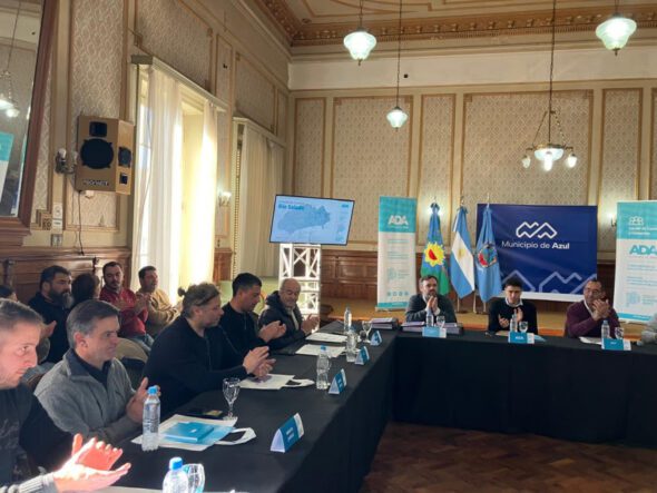 Nahuel Guardia fue elegido como miembro del Comité Regional de la Cuenca Hídrica del Salado