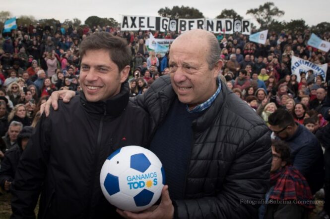 Paredi sobre Kicillof: «La pelota siempre al 10»