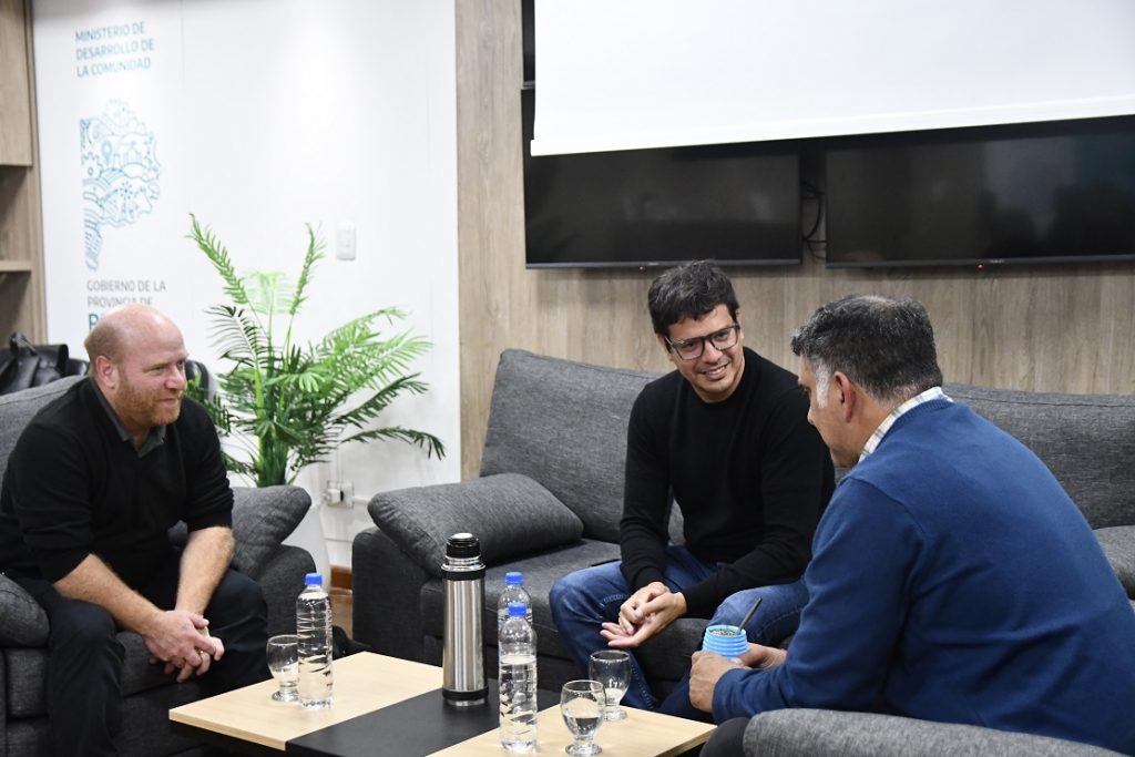 walter wini, cristián cardozo y diego ginestra