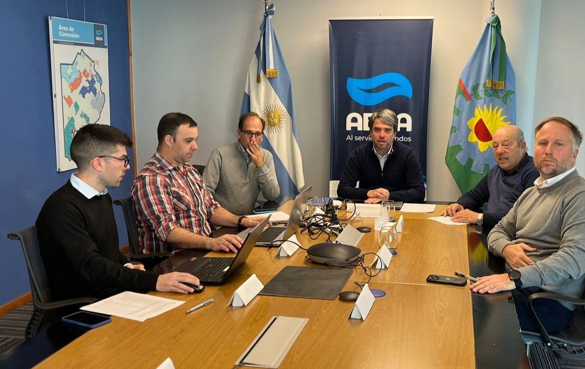 absa importantes obras cloacales en el partido de mar chiquita
