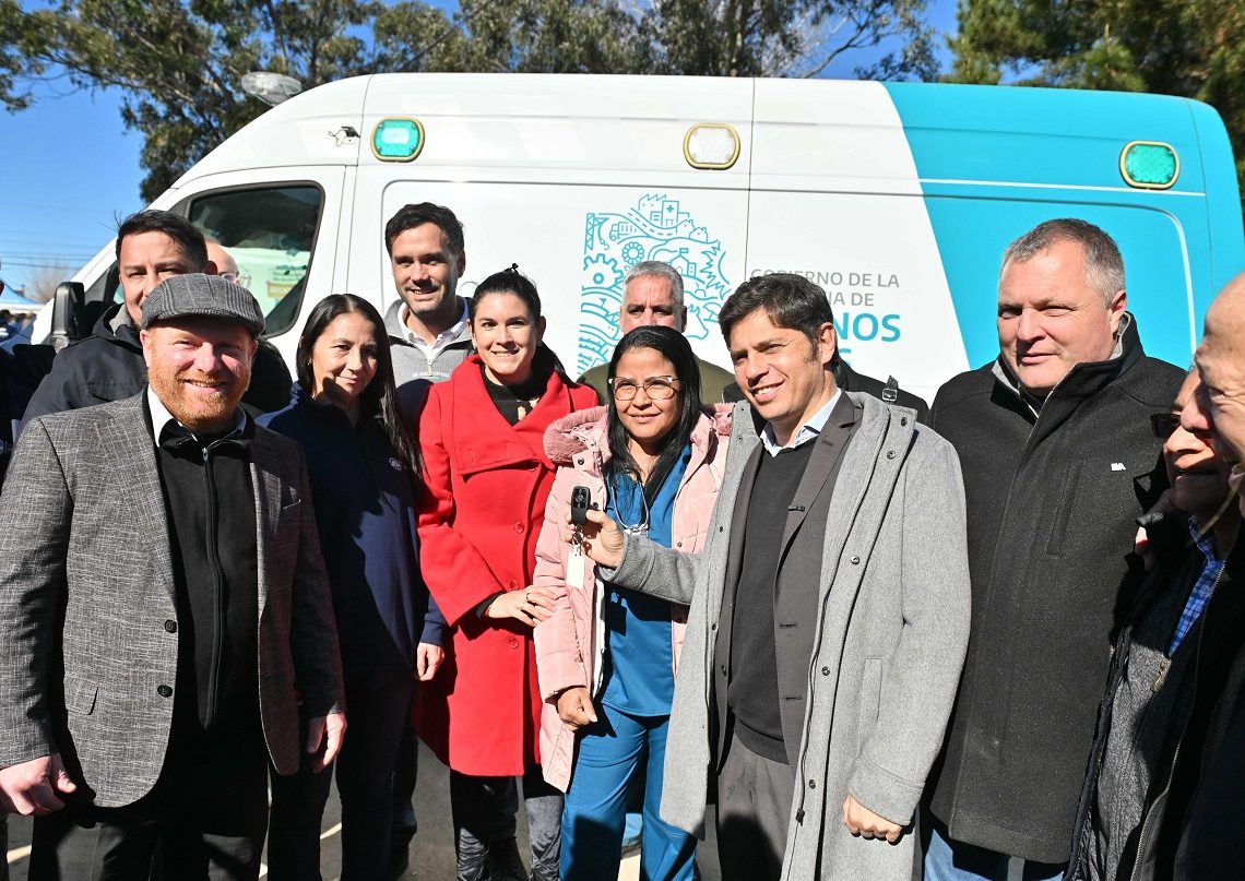 nueva ambulancia de alta complejidad para mar chiquita