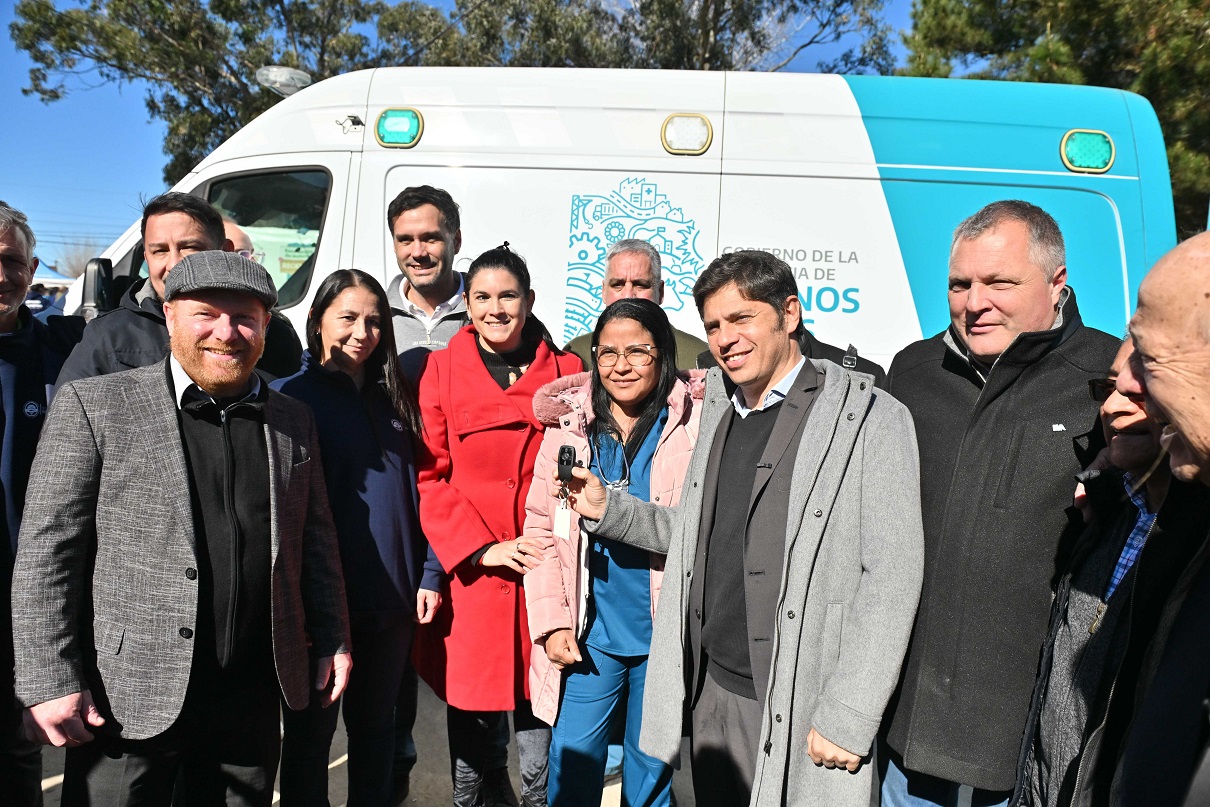 nueva ambulancia de alta complejidad para mar chiquita