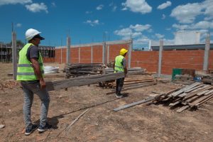 camet norte con inversión del gobierno bonaerense y del municipio, se reactiva la obra de la escuela técnica