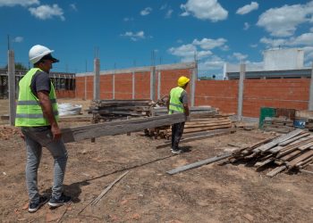 camet norte con inversión del gobierno bonaerense y del municipio, se reactiva la obra de la escuela técnica