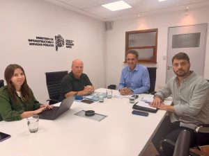 mar chiquita gestiona con la provincia nuevas obras publicas para el distrito