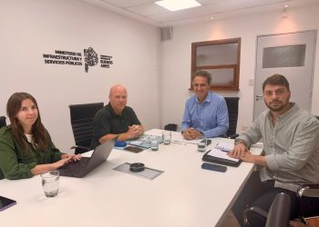 mar chiquita gestiona con la provincia nuevas obras publicas para el distrito