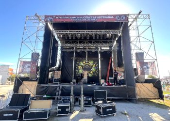 escenario fiesta nacional de la cerveza artesanal