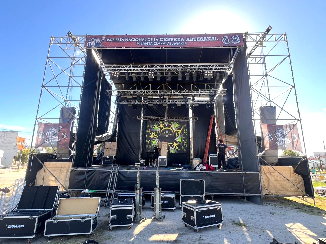 escenario fiesta nacional de la cerveza artesanal