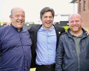 jorge paredi, axel kicillof y walter wini