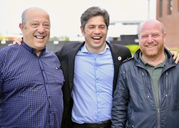 jorge paredi, axel kicillof y walter wini