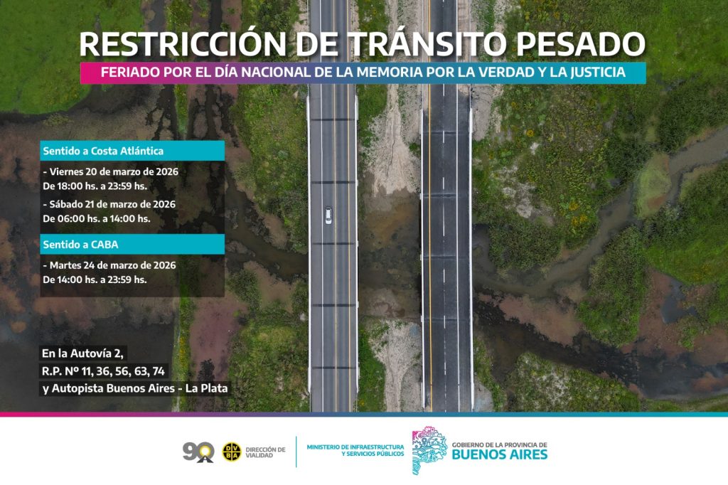 restricción de tránsito pesado