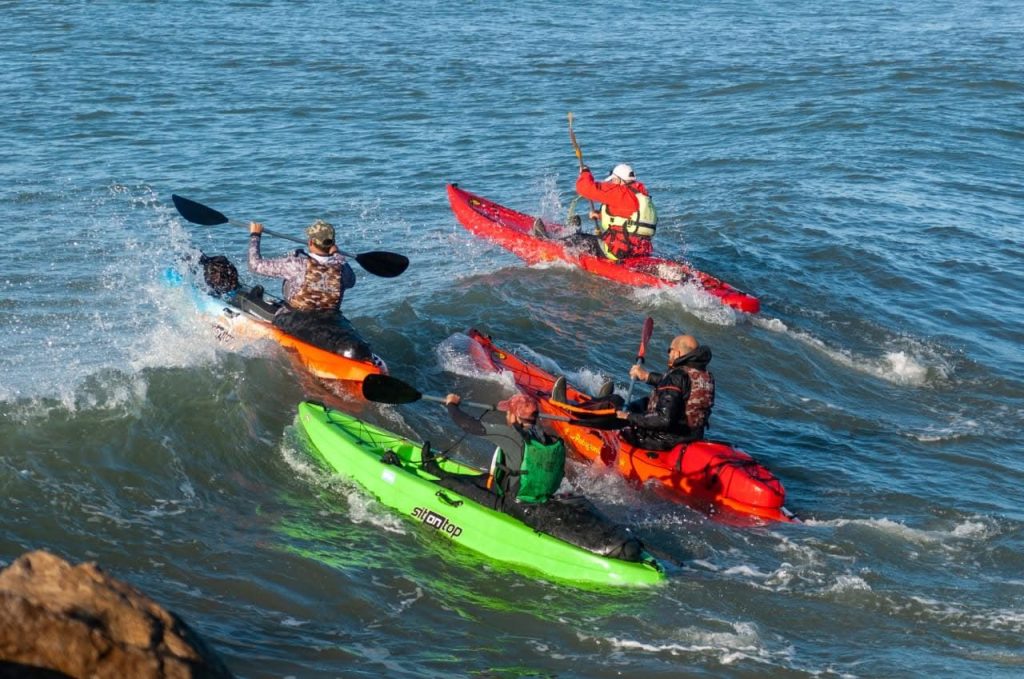 torneo de pesca en kayak