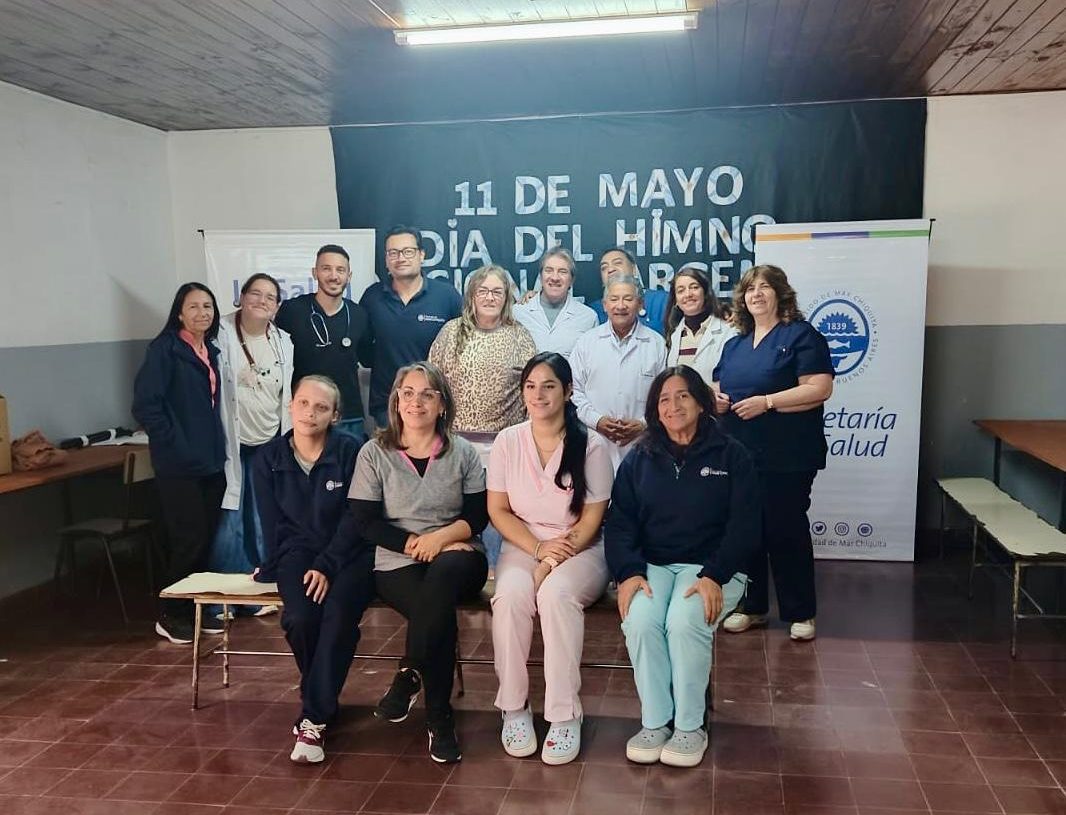 programa de salud escolar en mar chiquita