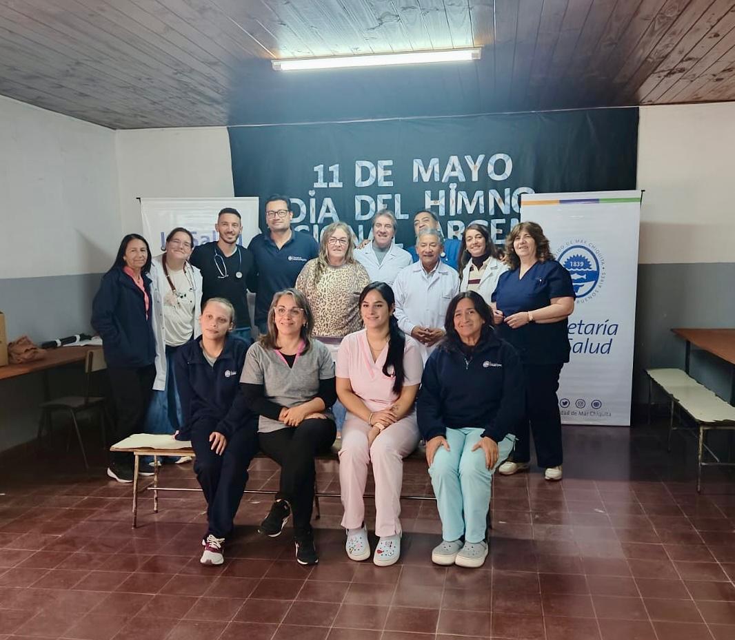 programa de salud escolar en mar chiquita