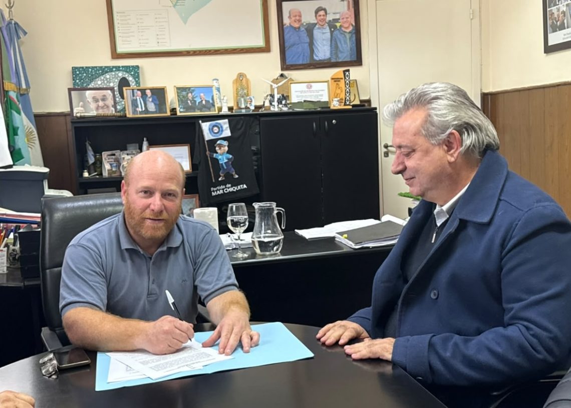 convenio clave entre mar chiquita y el sindicato de comercio para potenciar el desarrollo local